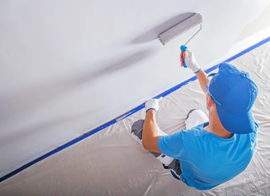 Interior painting project completed by SIB PRO PAINTERS
