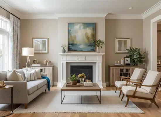 Interior painting and wall refinishing in New Hope PA by SIB PRO PAINTERS