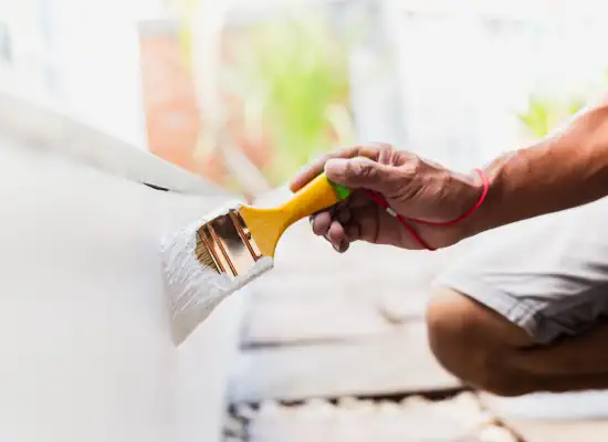 Exterior deck painting services in Bucks County, PA by SIB PRO PAINTERS