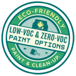 Eco-friendly low-VOC and zero-VOC paint options by SIB PRO PAINTERS